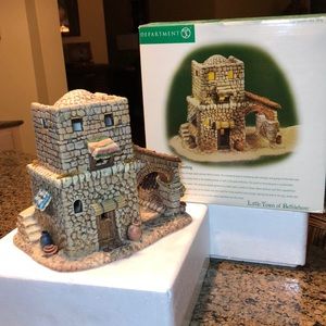 Dept 56 Retired “Gatekeeper’s Dwelling” Little Town of Bethlehem Series NEW